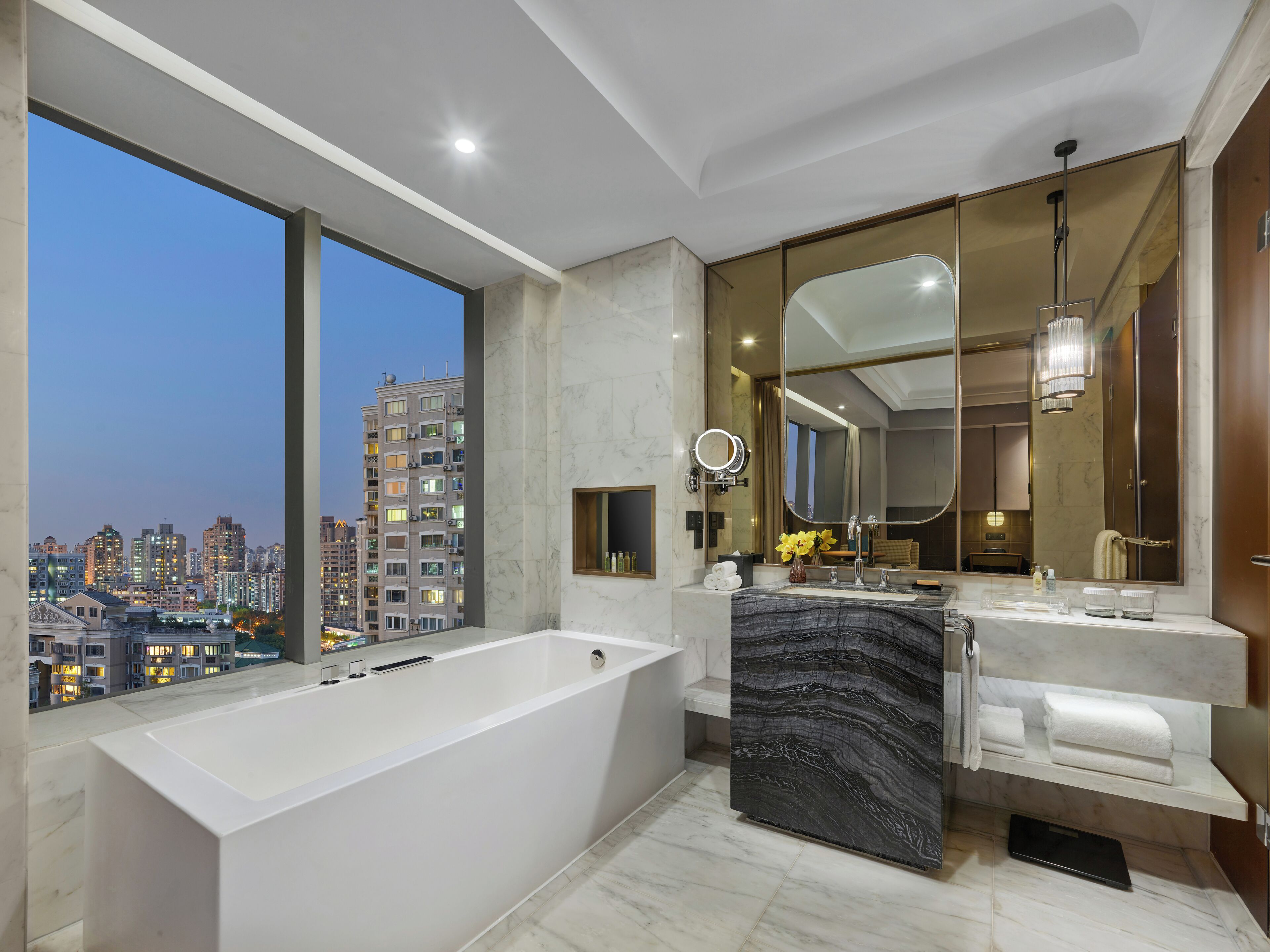 Habitación Premier, 1 cama de matrimonio grande | Baño