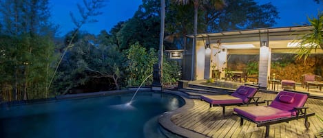 Villa, piscine privée | Vue de la chambre