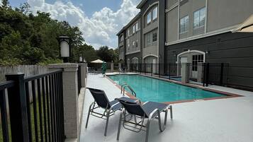 Seasonal outdoor pool