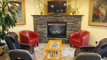 Sala de estar en el lobby