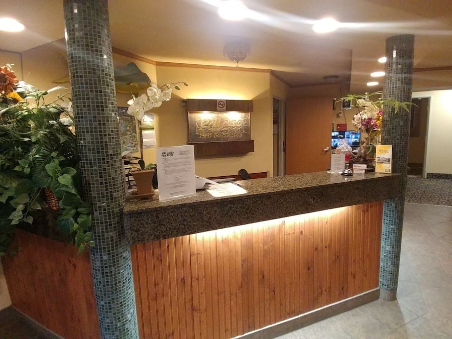 Quiosque de check-in/check-out