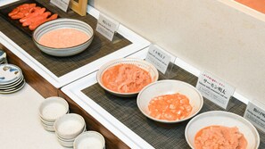 Desayuno buffet todos los días (con cargo)