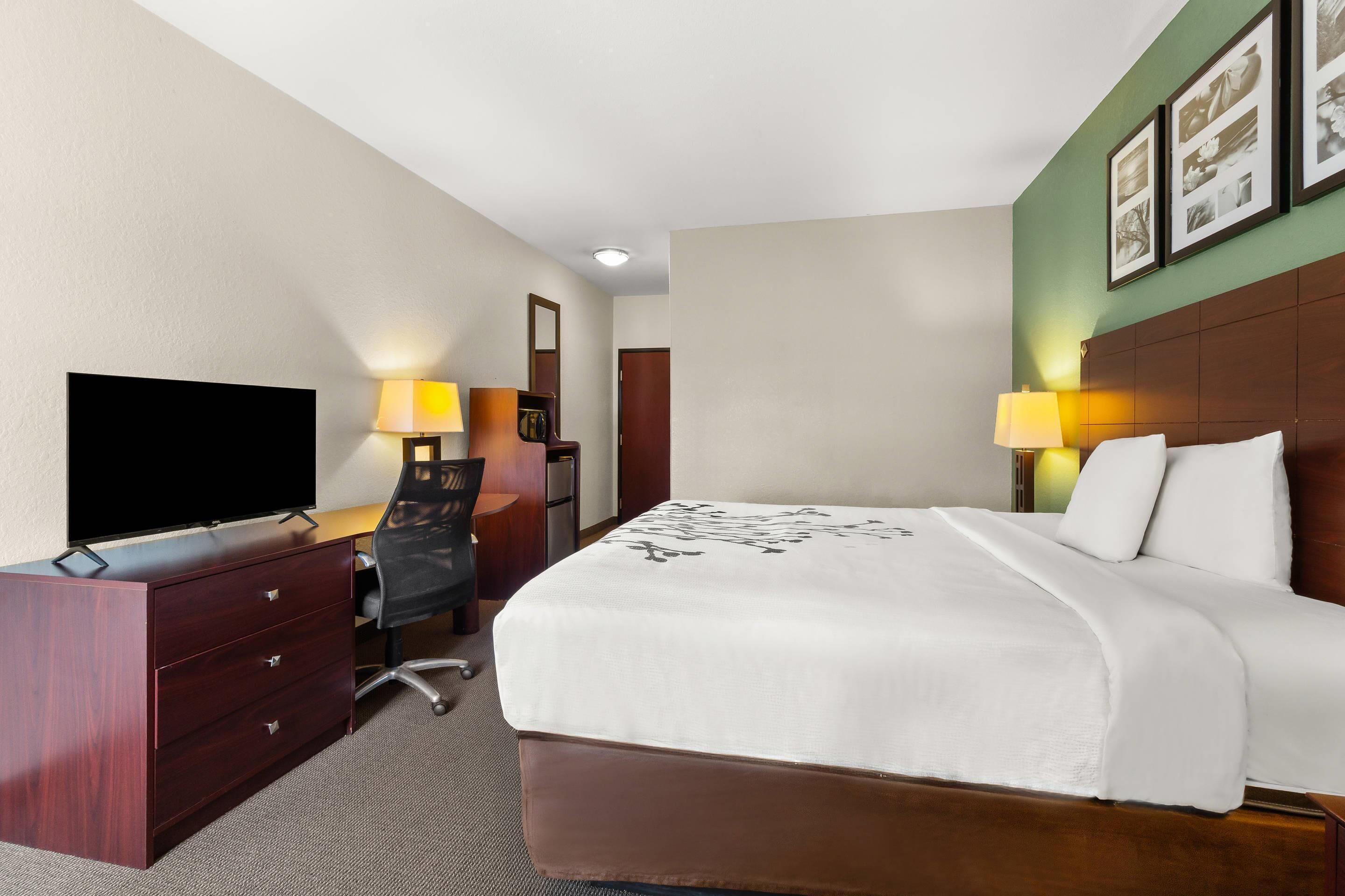 select comfort beds, individually decorated, individually furnished