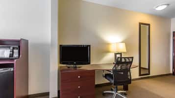 Suite, 1 cama King size y sofá cama, para no fumadores | Camas Select Comfort, decoración personalizada y muebles diferentes