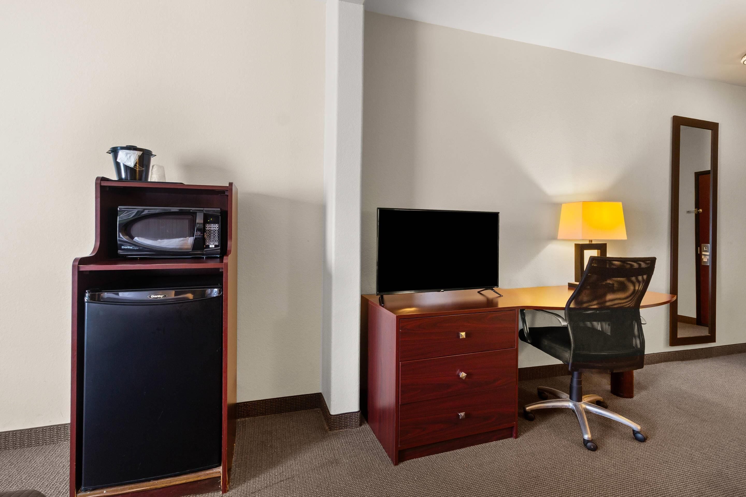 suite, 1 king bed with sofa bed, non smoking | select comfort beds, individually decorated, individually furnished