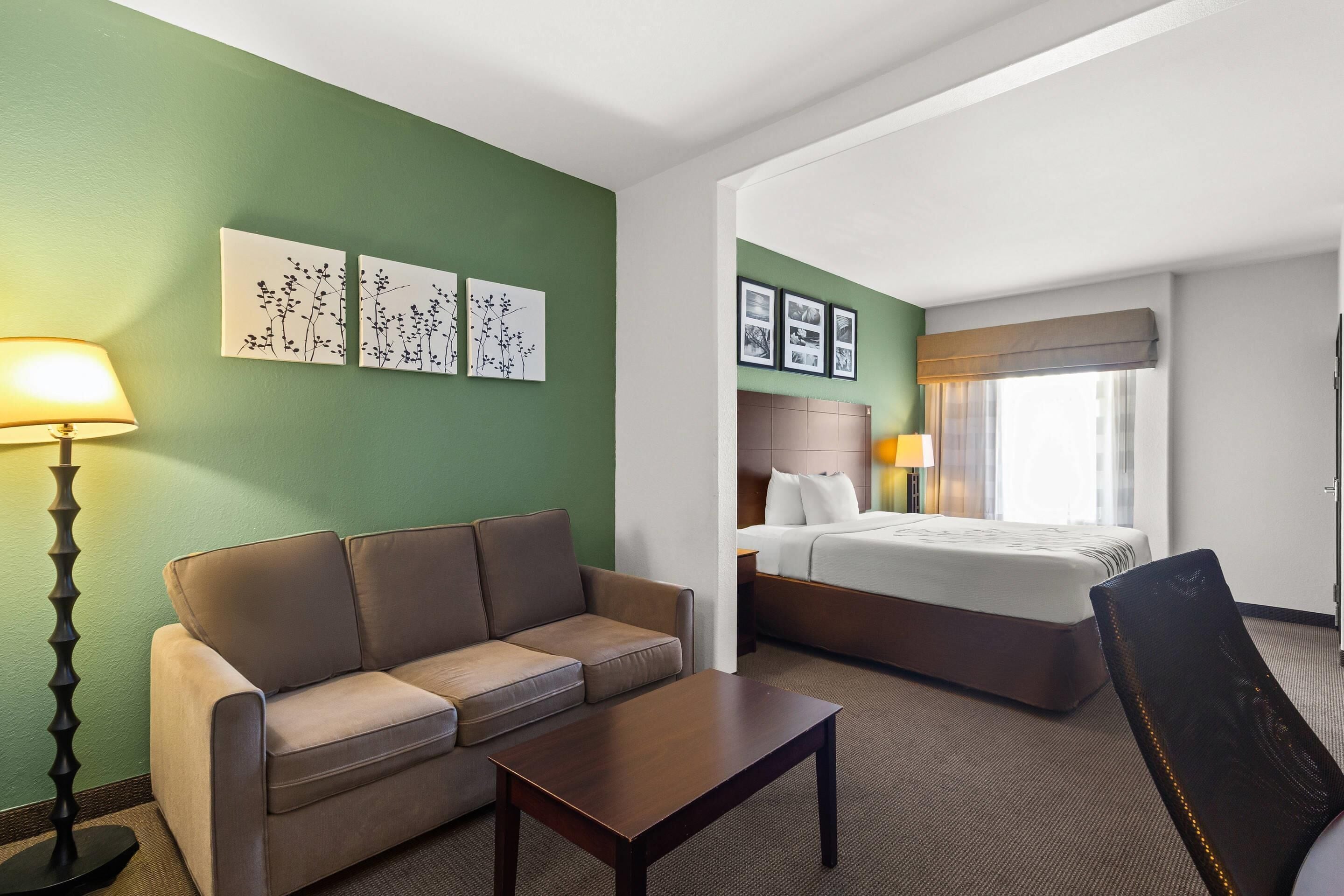 Suite, 1 King Bed with Sofa bed, Non Smoking | Select Comfort beds, individually decorated, individually furnished