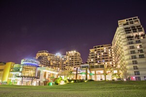 Front of property - evening/night