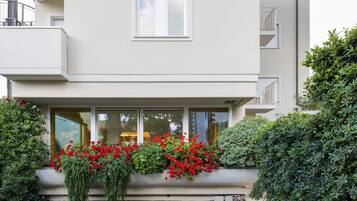 Fassade der Unterkunft