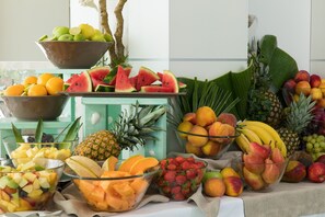 Frokostbuffé er inkludert hver dag