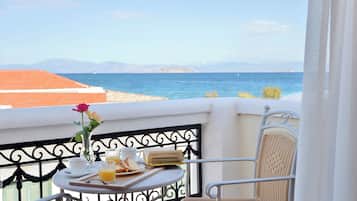 Chambre Standard, vue partielle sur la mer | Vue de la chambre
