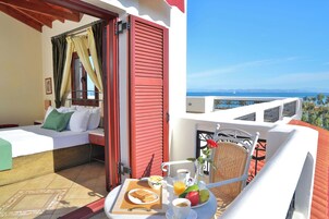 Standard Room, Partial Sea View | Terrace/patio