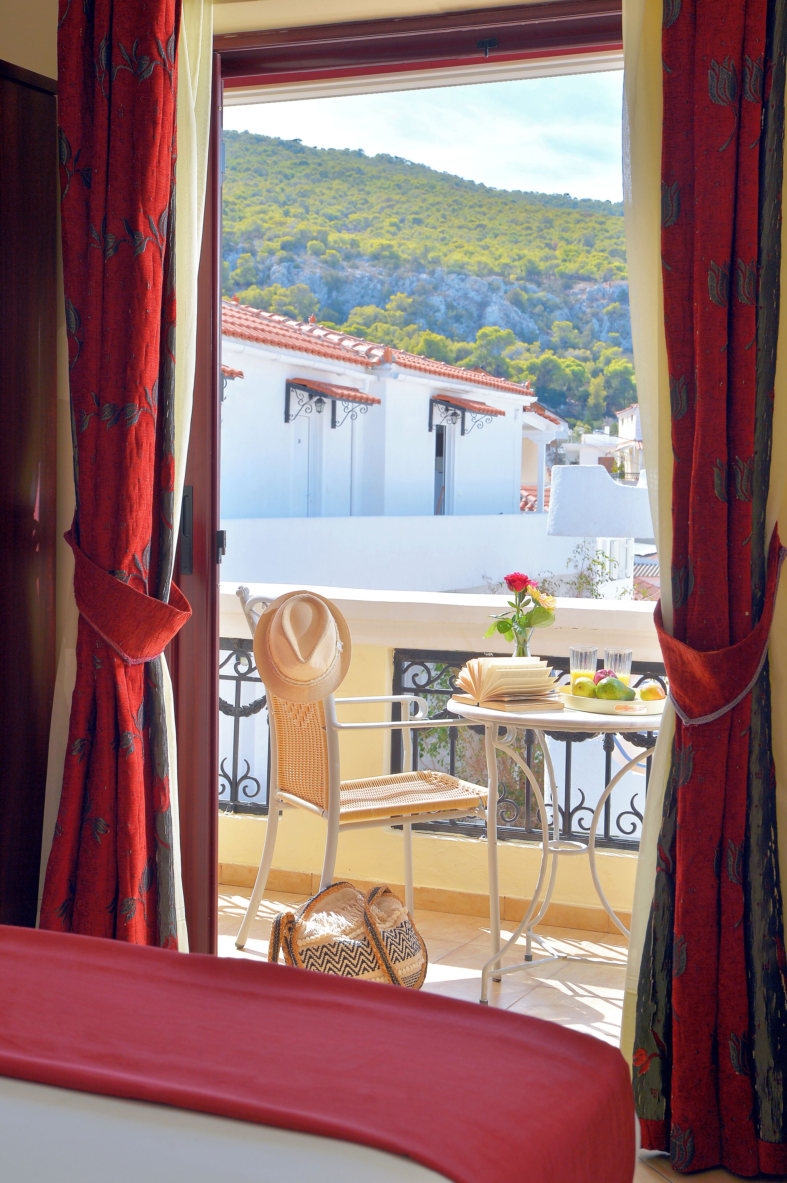 standard room, mountain view | view from room