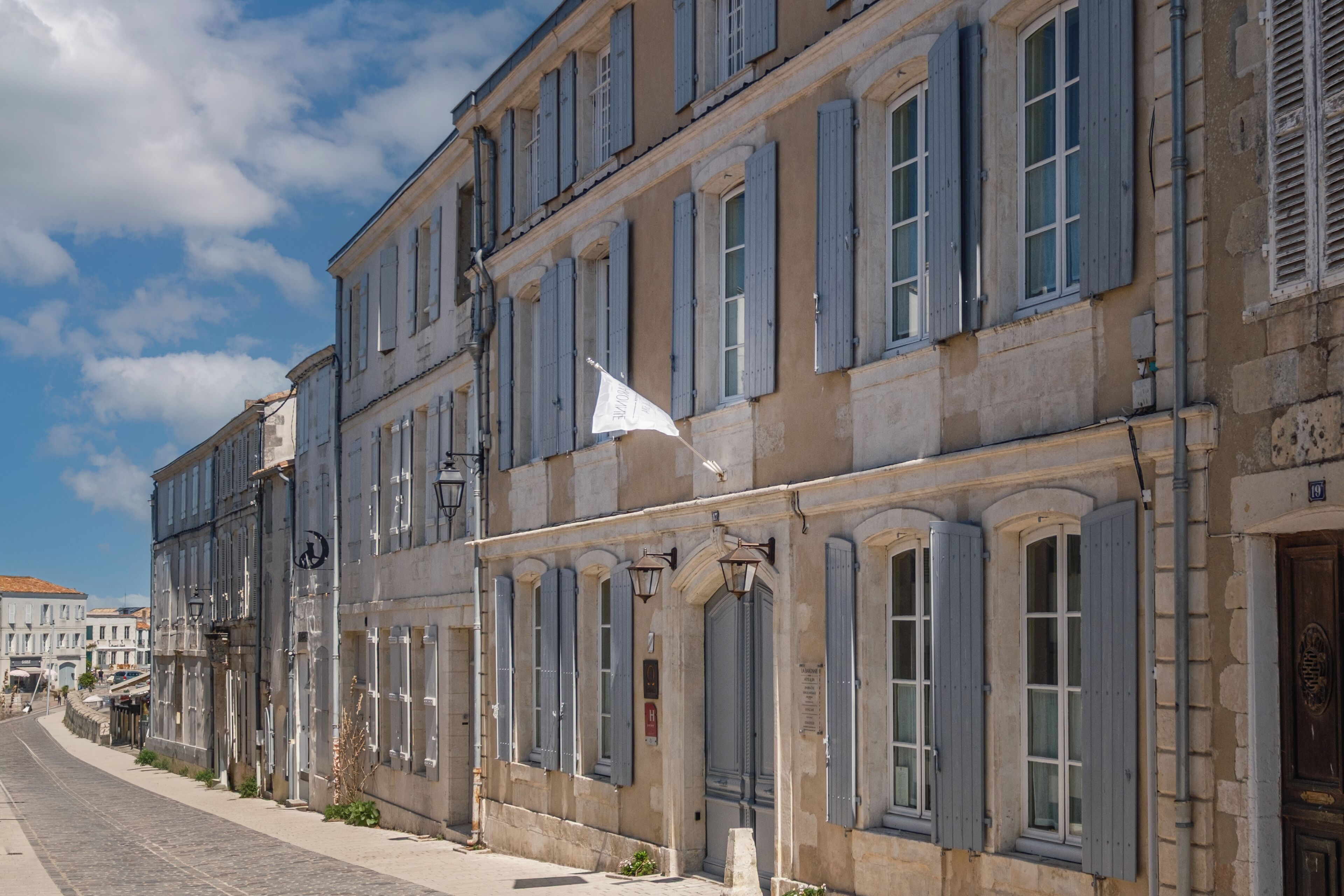 Façade de l’hébergement