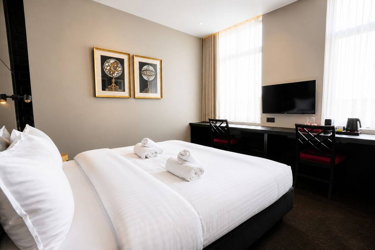 Premium bedding, iron/ironing board (on request), cribs (surcharge)