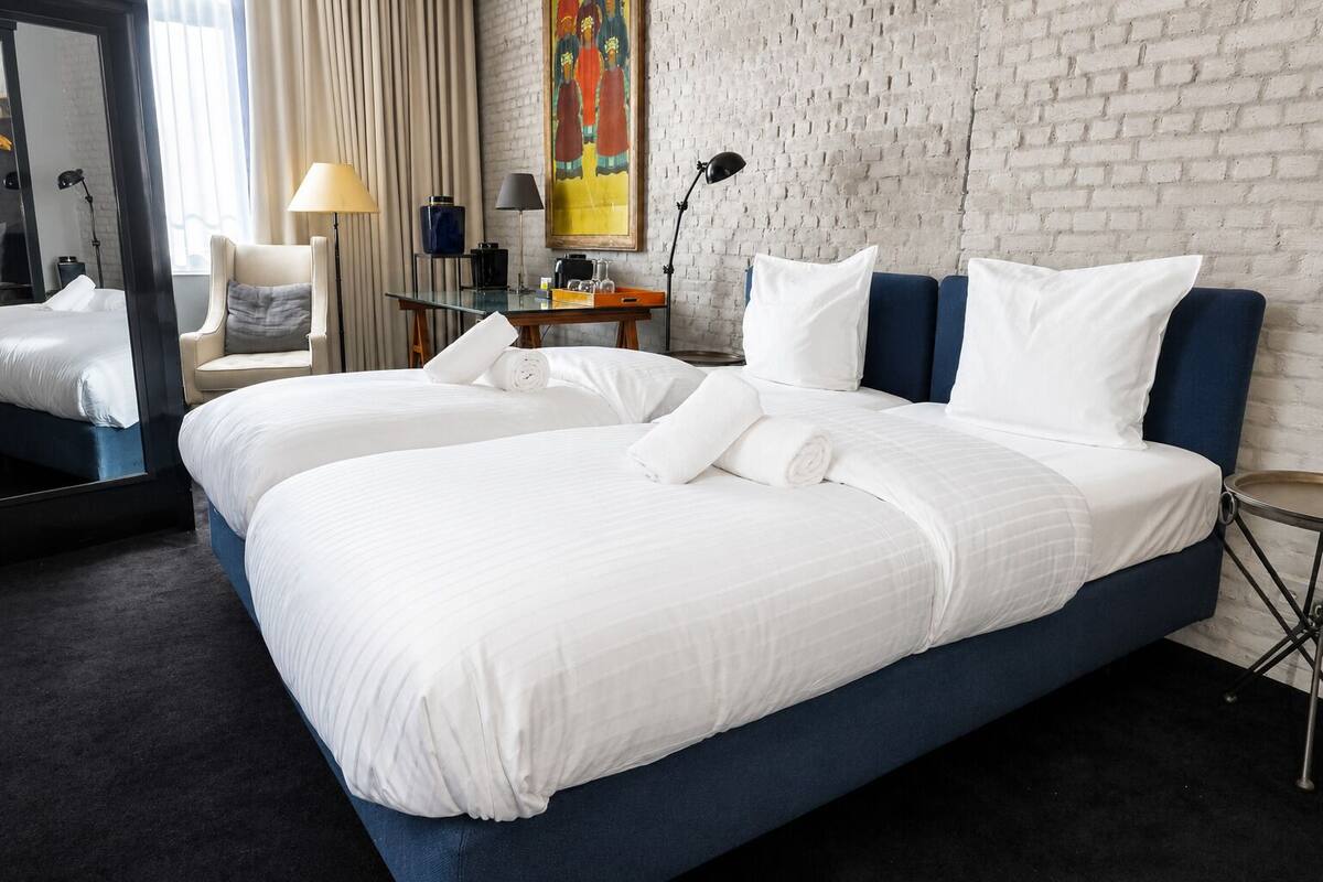 Premium bedding, iron/ironing board (on request), cribs (surcharge)