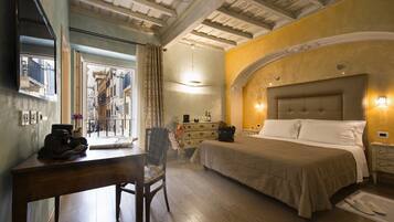 1 dormitorio, colchones viscoelásticos, minibar y caja fuerte