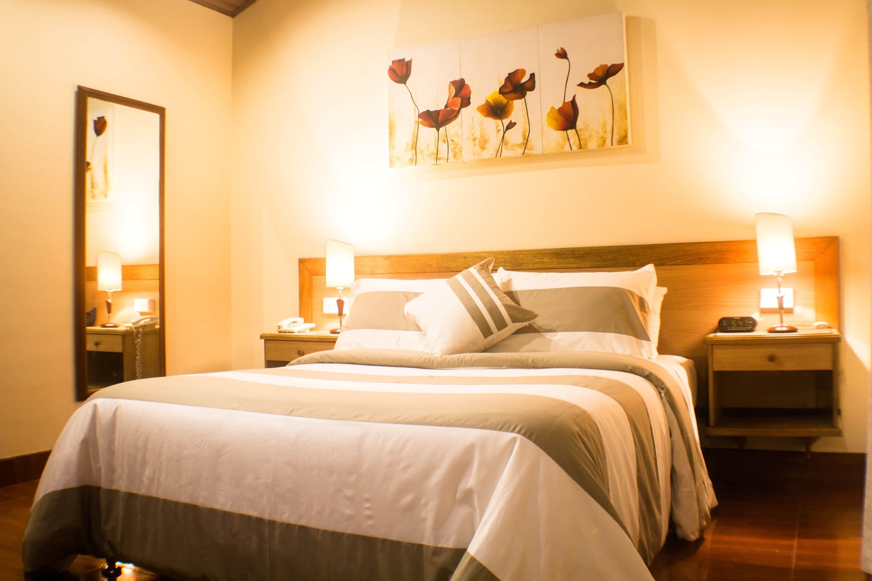 deluxe room, 1 double bed | minibar, in-room safe, desk, iron/ironing board