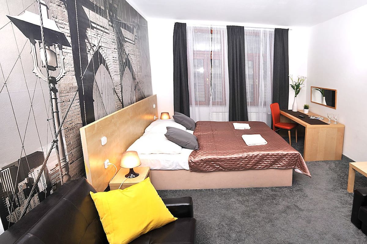 Desk, iron/ironing board (on request), rollaway beds, WiFi