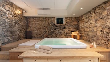 Body treatments, body wraps, body scrubs, manicures and pedicures