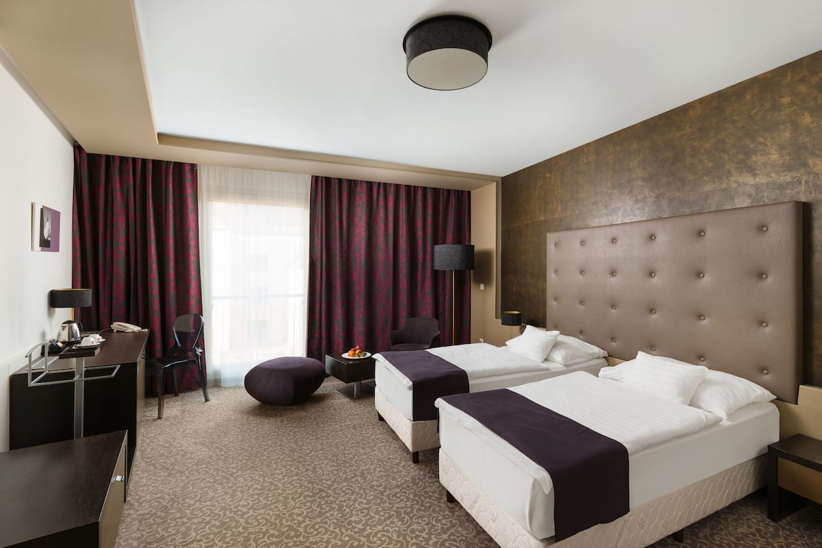 Superior Double or Twin Room | Select Comfort beds, minibar, in-room safe, desk