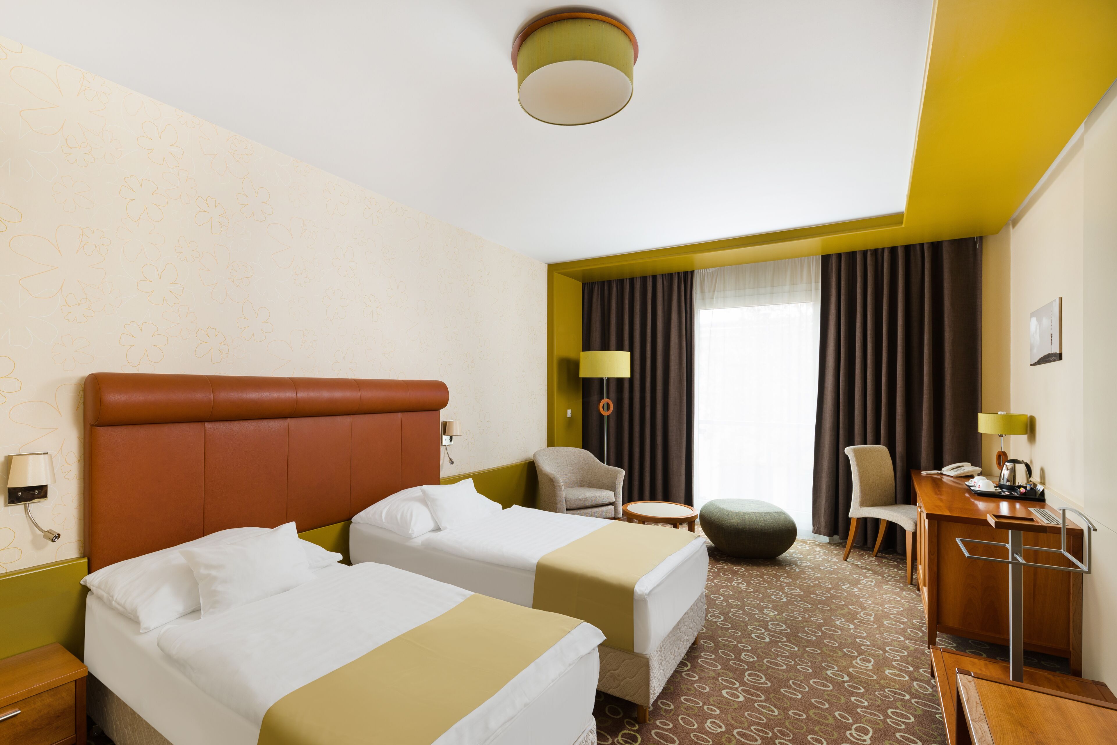 superior double or twin room | 1 bedroom, select comfort beds, minibar, in-room safe