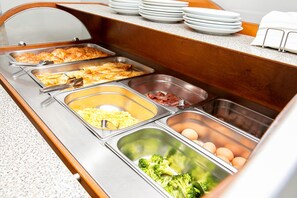 Kontinental frokost er inkludert hver dag