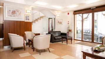 Sala de estar en el lobby