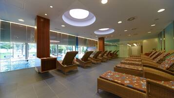 Sauna, body treatments, aromatherapy, body wraps, body scrubs, facials