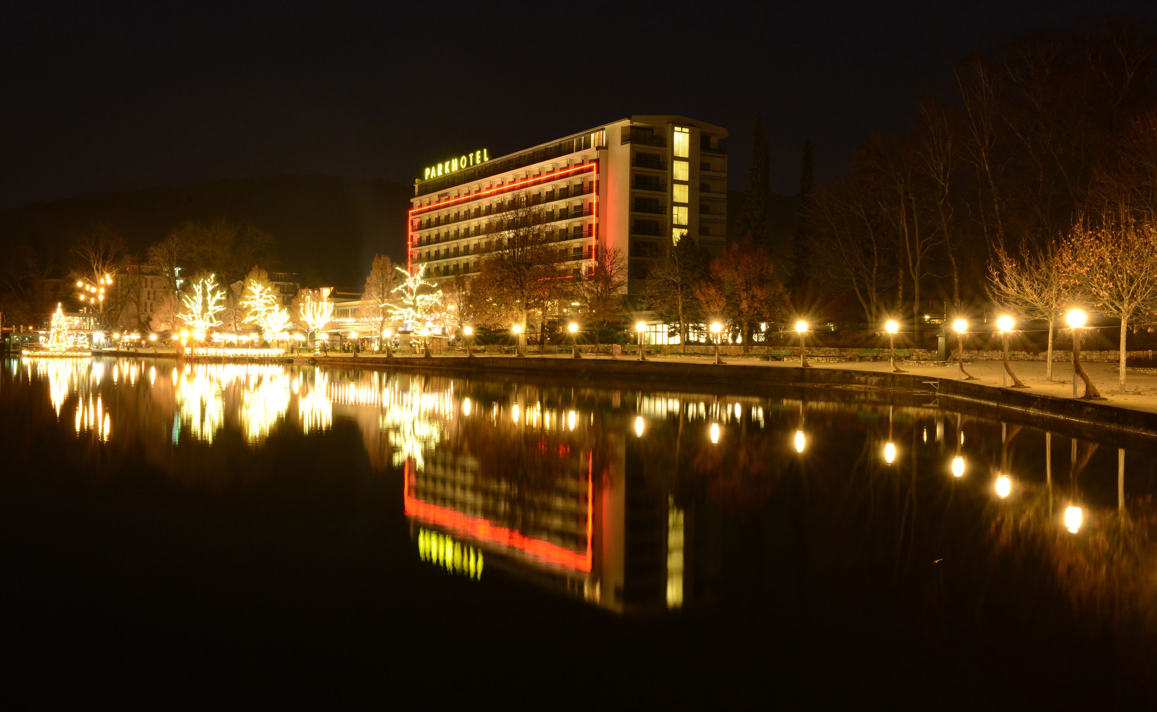 front of property – evening/night