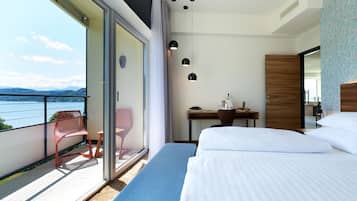 Superior Suite, 1 Bedroom, Balcony, Lake View | View from room