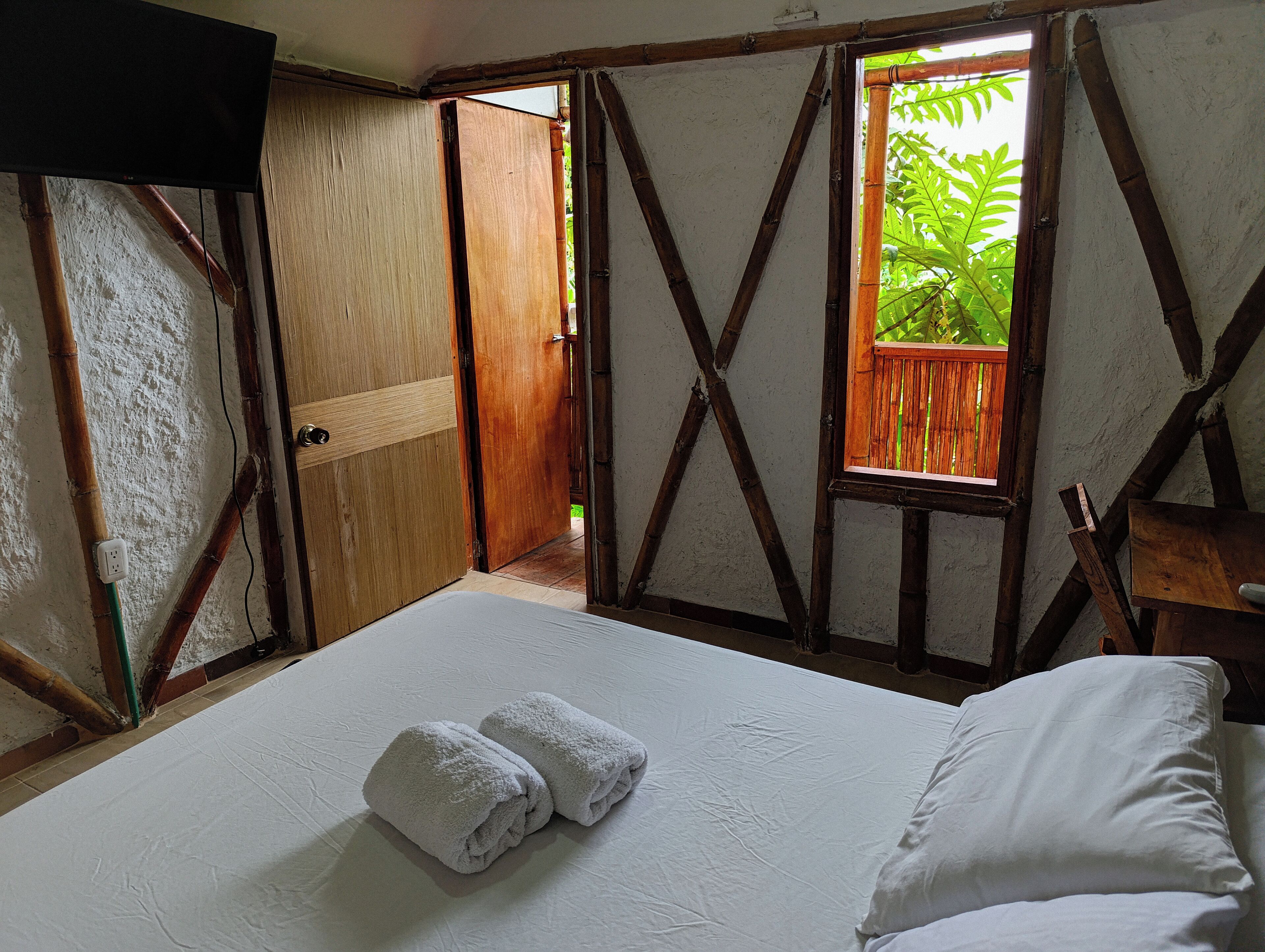 Doppelzimmer | Blick auf die Berge