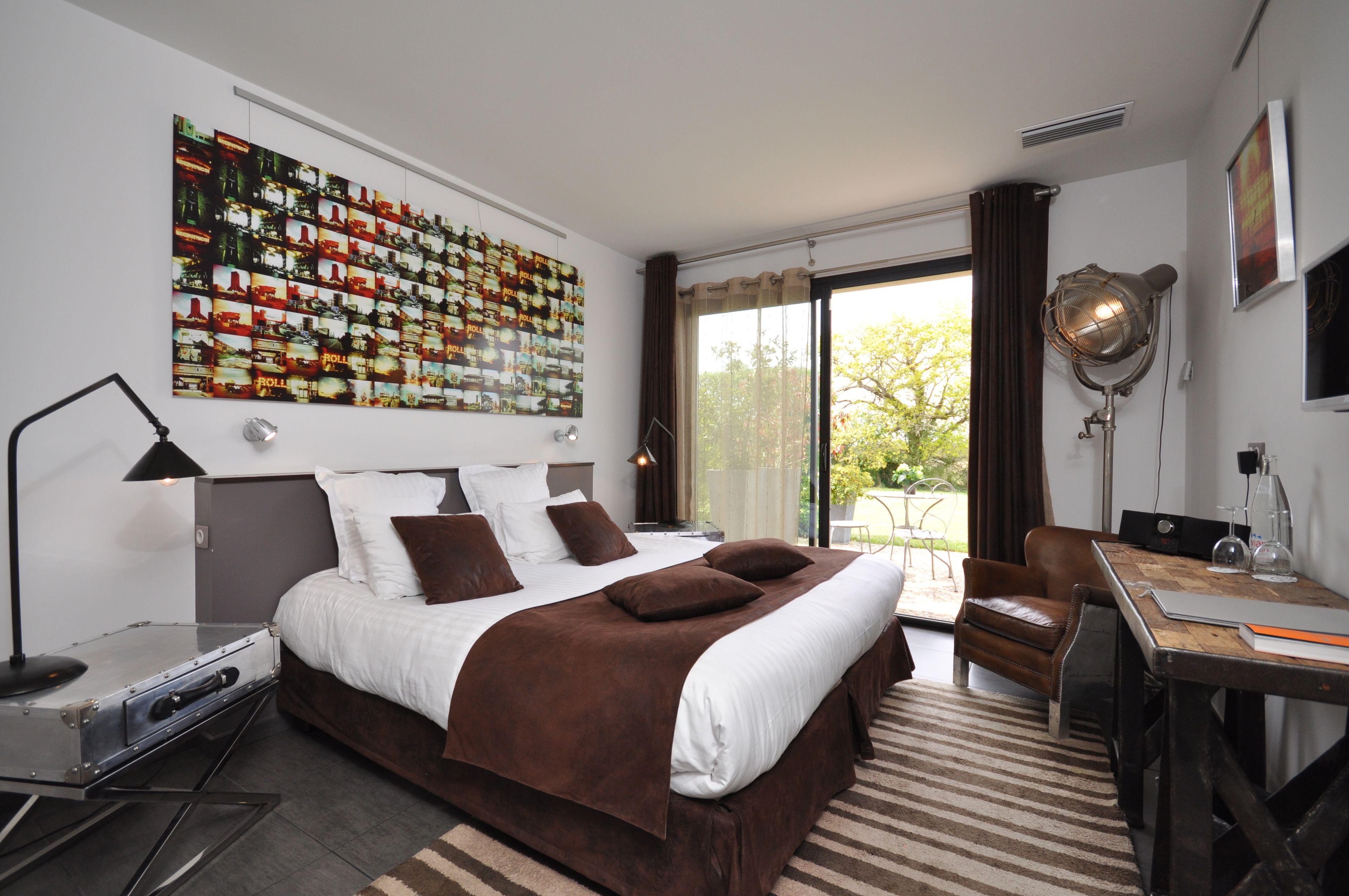 double room, terrace (dans anciens chais) | premium bedding, minibar, in-room safe, desk