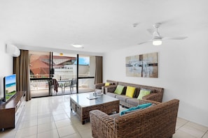 2 Bedroom Apartment - Pool View | Living area