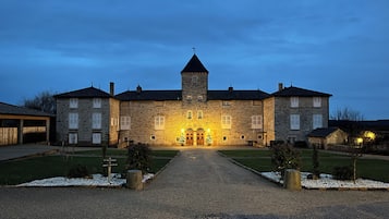 Front of property – evening/night
