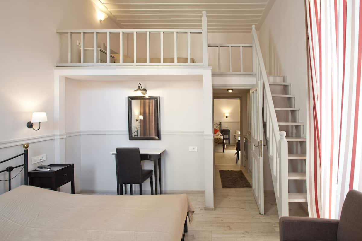 family suite, 2 bedrooms | egyptian cotton sheets, individually decorated, desk, blackout curtains