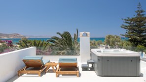 Suite, Nichtraucher, Meerblick | Terrasse/Patio