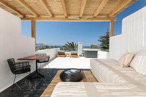 Suite, Nichtraucher, Meerblick | Terrasse/Patio