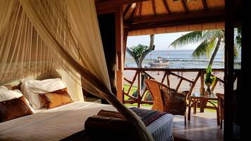 Villa, 2 Bedrooms, Beach View | View from room