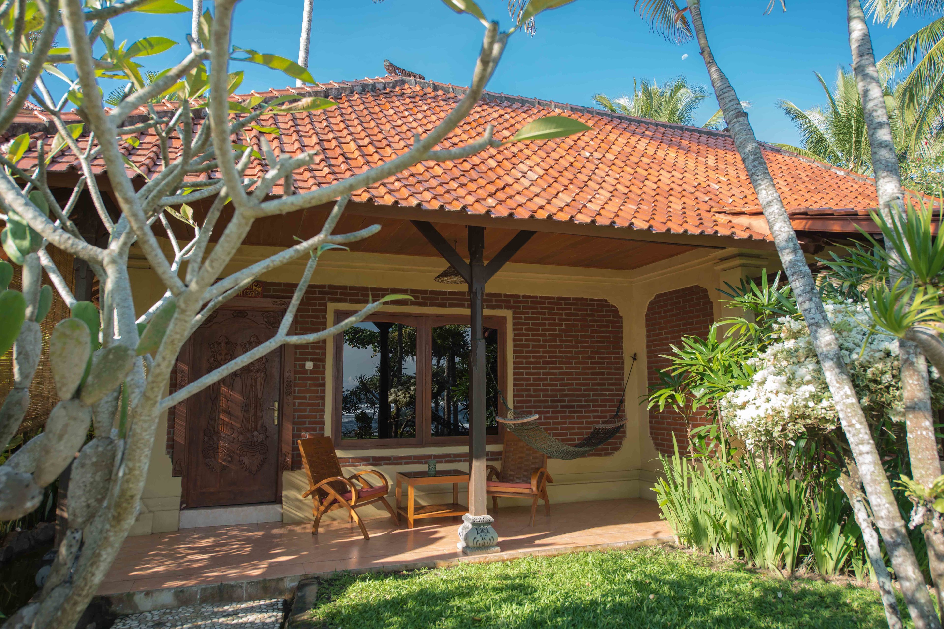 Cottage Mewah, pemandangan laut | Teras/patio