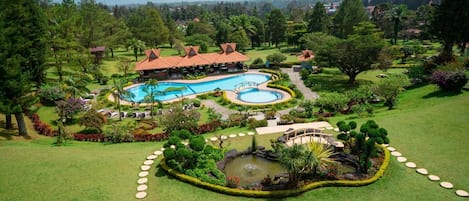 Vue depuis l’hébergement