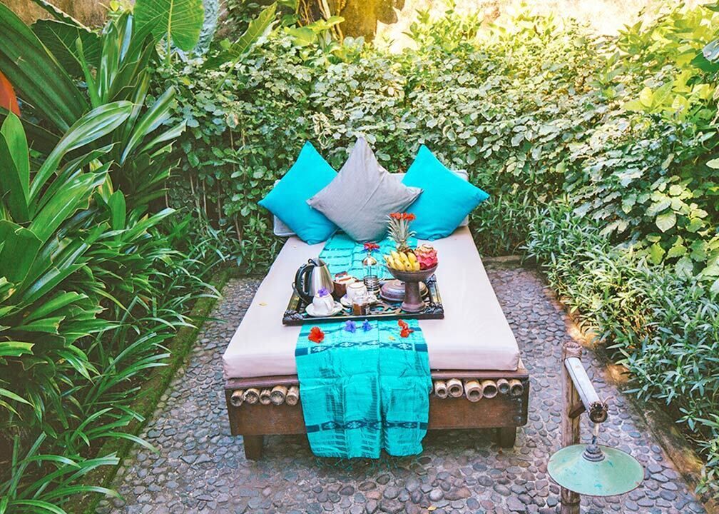 Vila, 1 quarto, vista para o jardim (Aloon Aloon) | Roupas de cama de algodão egípcio, roupas de cama premium, frigobar