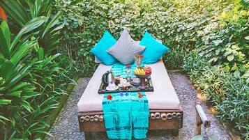 Villa, 1 soverom, hageutsikt (Aloon Aloon) | Sengetøy i egyptisk bomull, sengetøy av topp kvalitet og minibar