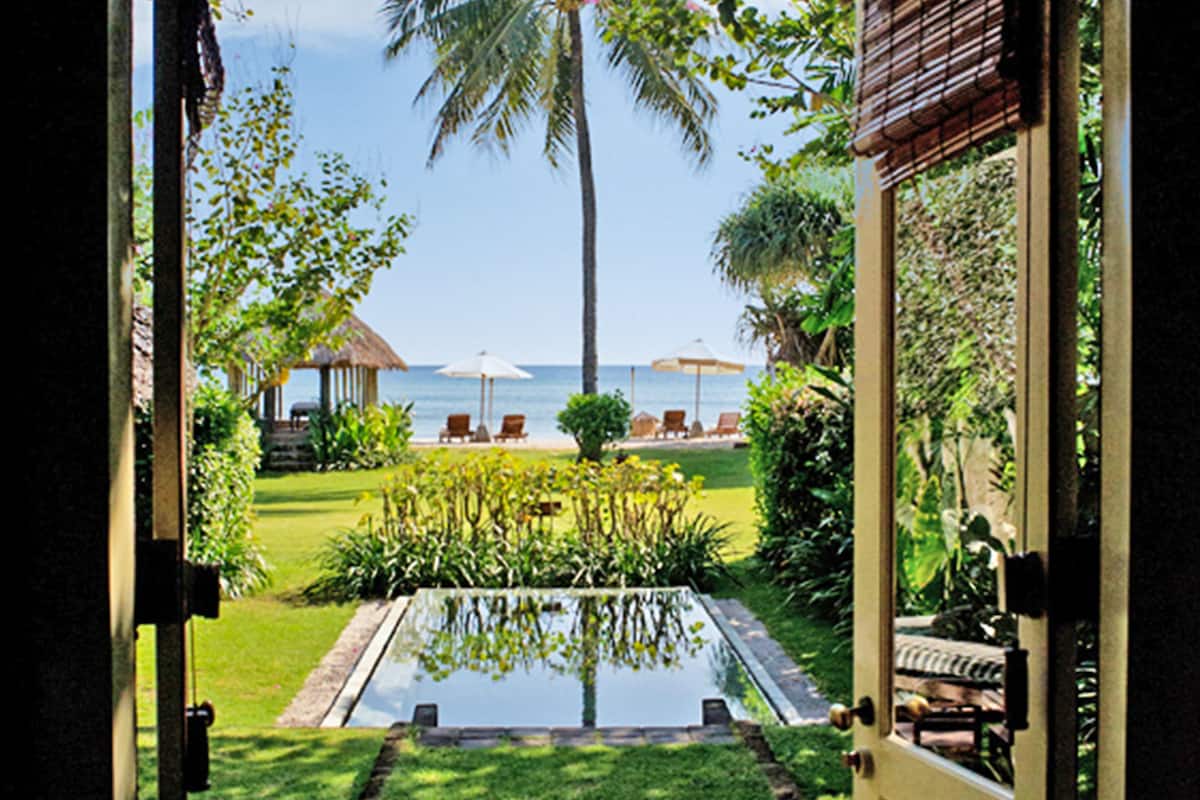 suite, private pool, beachfront (bhagavat gita) | 1 bedroom, egyptian cotton sheets, premium bedding, minibar