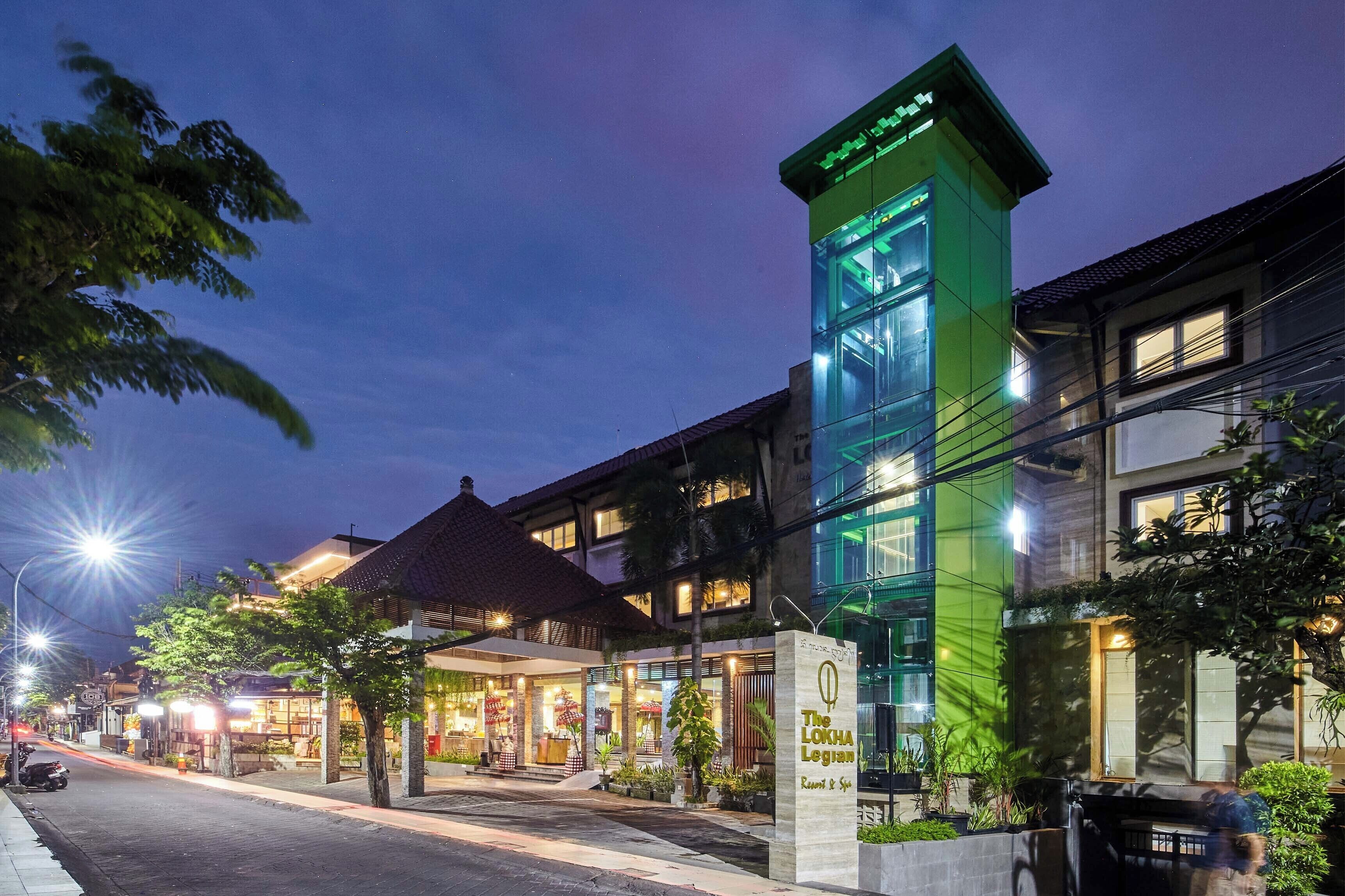 Mặt tiền nơi lưu trú