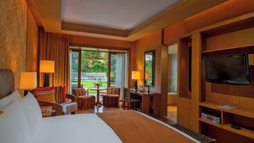 1 chambre, literie de qualité supérieure, couette en duvet d'oie