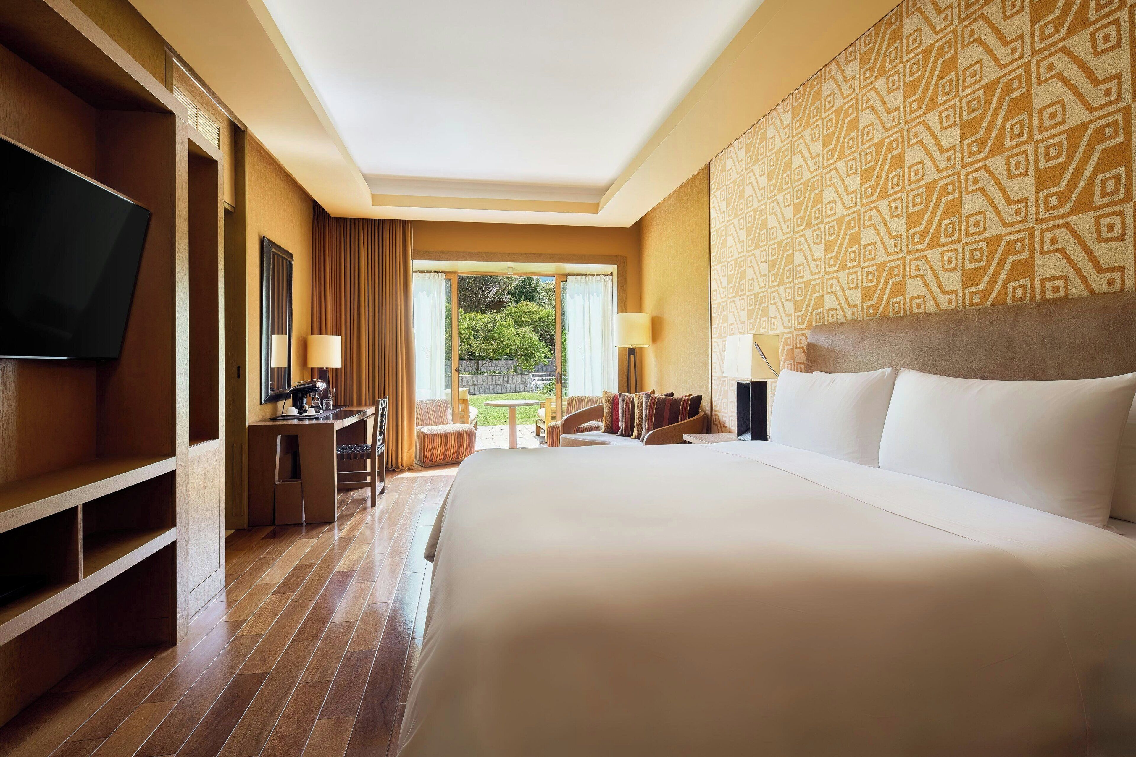 Habitación Grand, 1 cama King size (Terrace) | 1 habitación, ropa de cama de alta calidad y edredón 