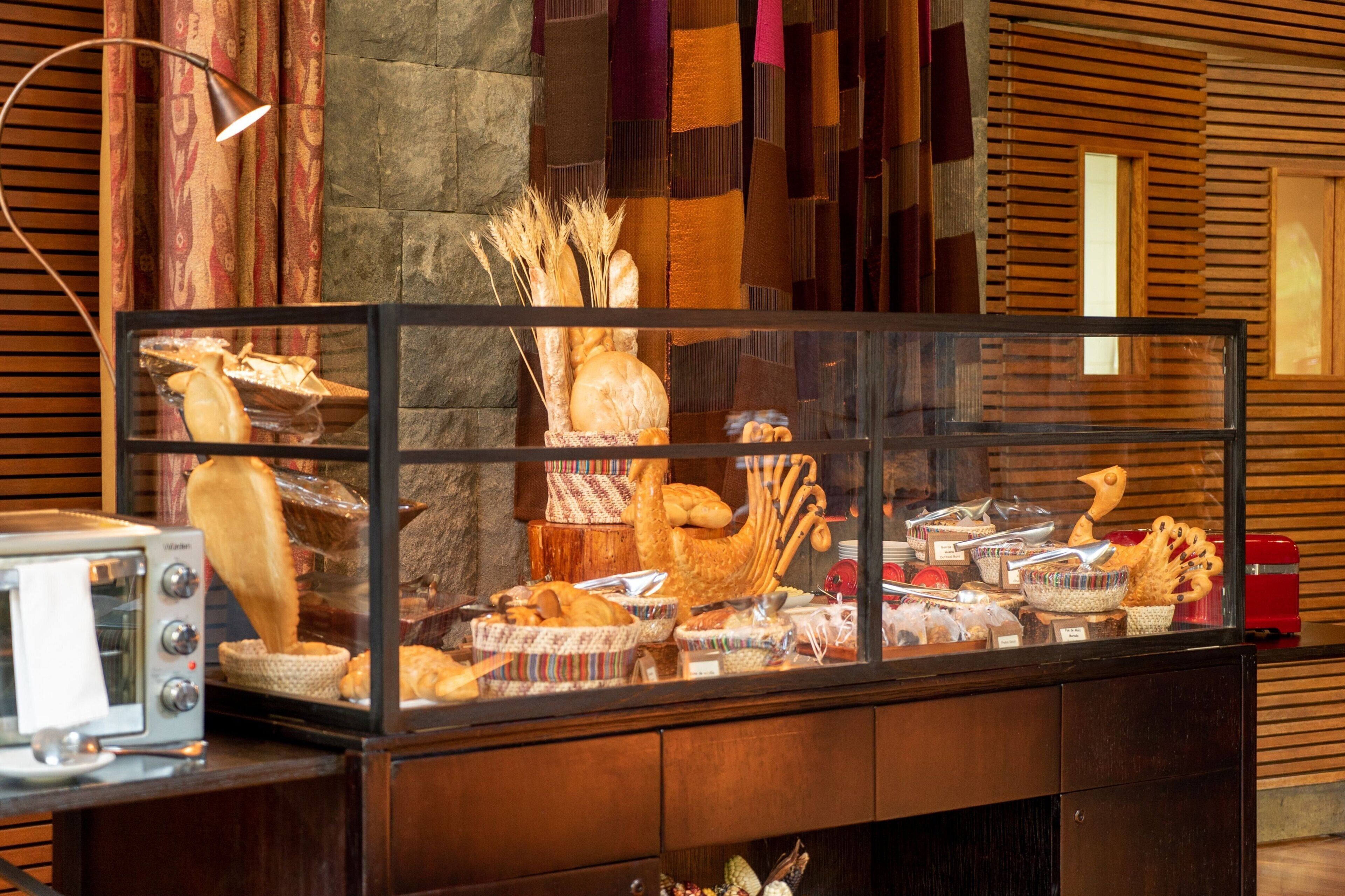 buffet breakfast for a fee