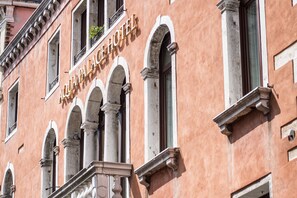 Fassade der Unterkunft