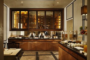 Daily buffet breakfast (EUR 15 per person)