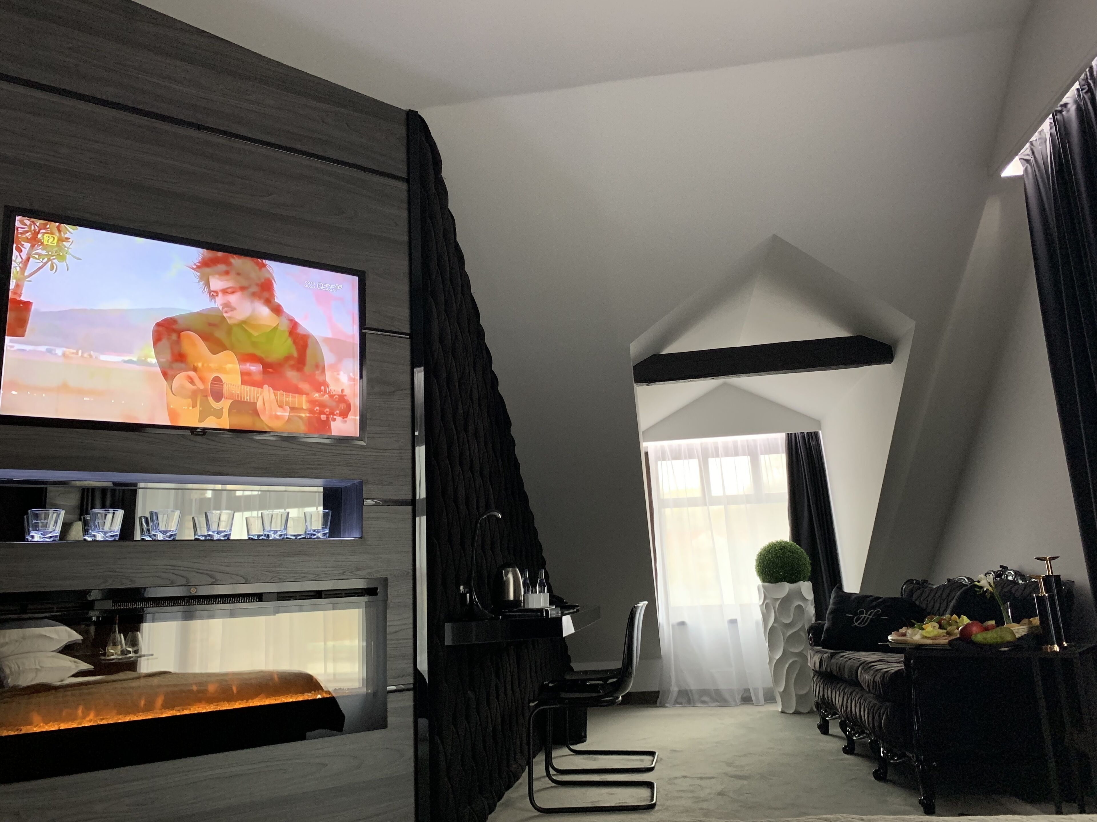 exclusive room | television